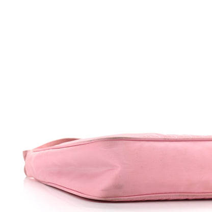 Prada Tessuto Nylon Saffiano Mini Re-Edition 2000 Bag Rosa 8 of 9