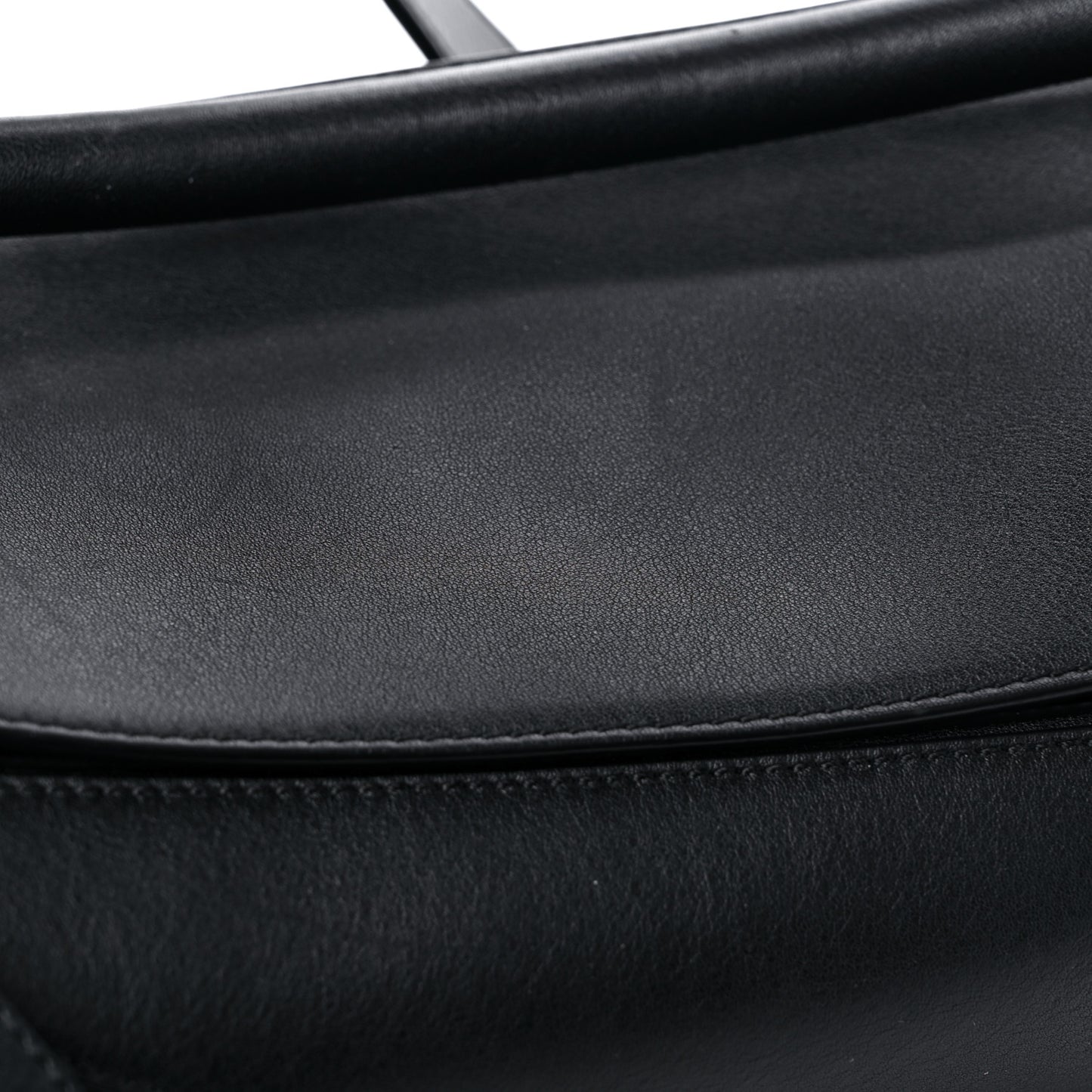 Calfskin Medium Puzzle Bag Black