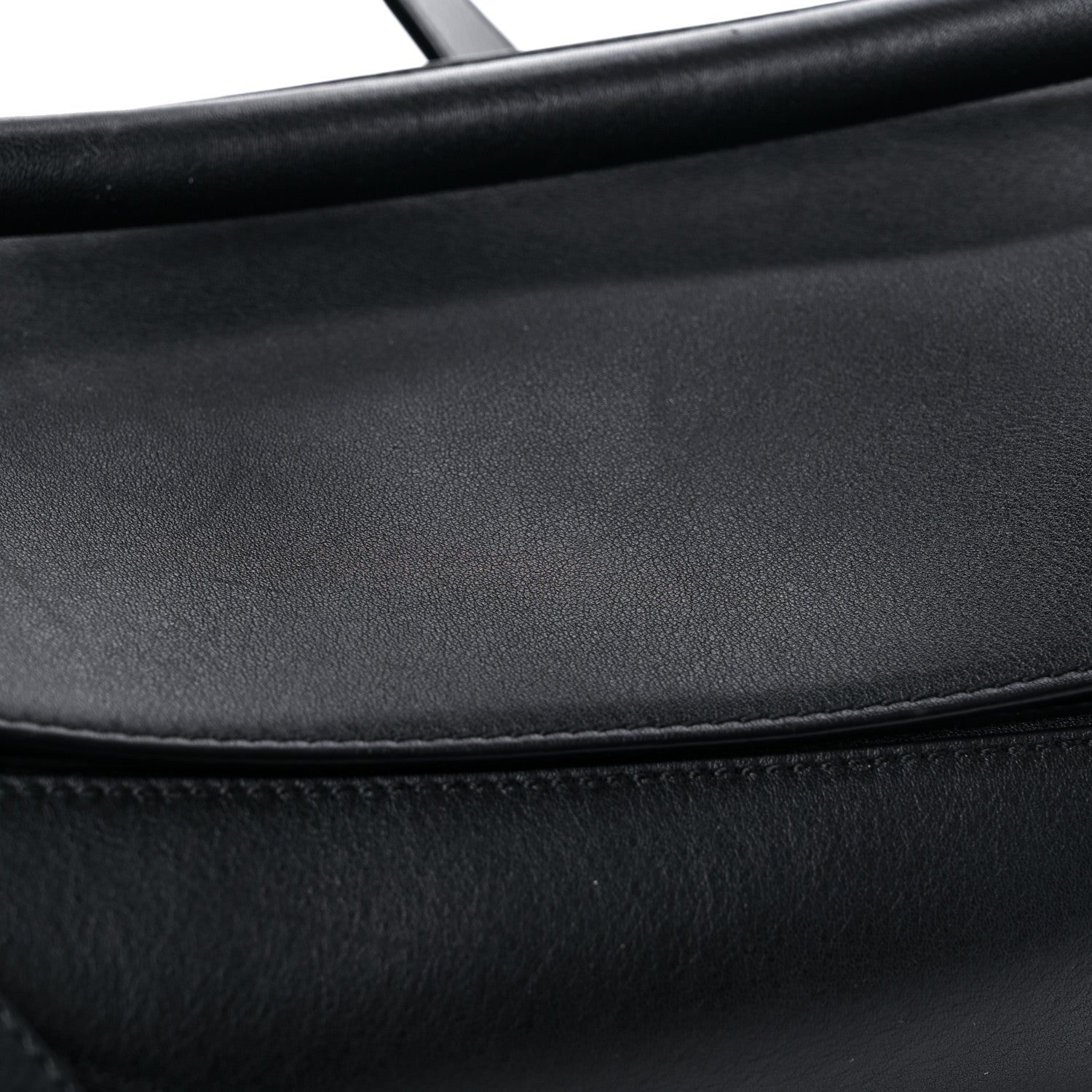 Loewe Calfskin Medium Puzzle Bag Black 10 of 10