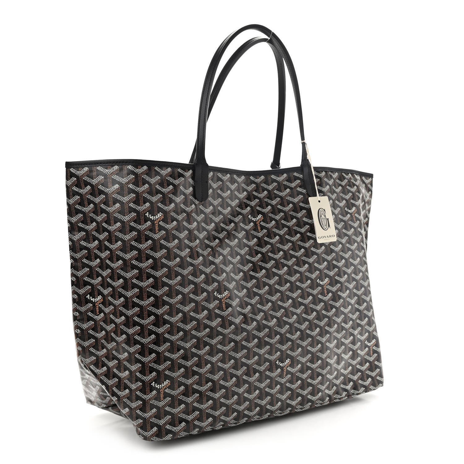 Goyard Goyardine Saint Louis GM Black 4 of 10