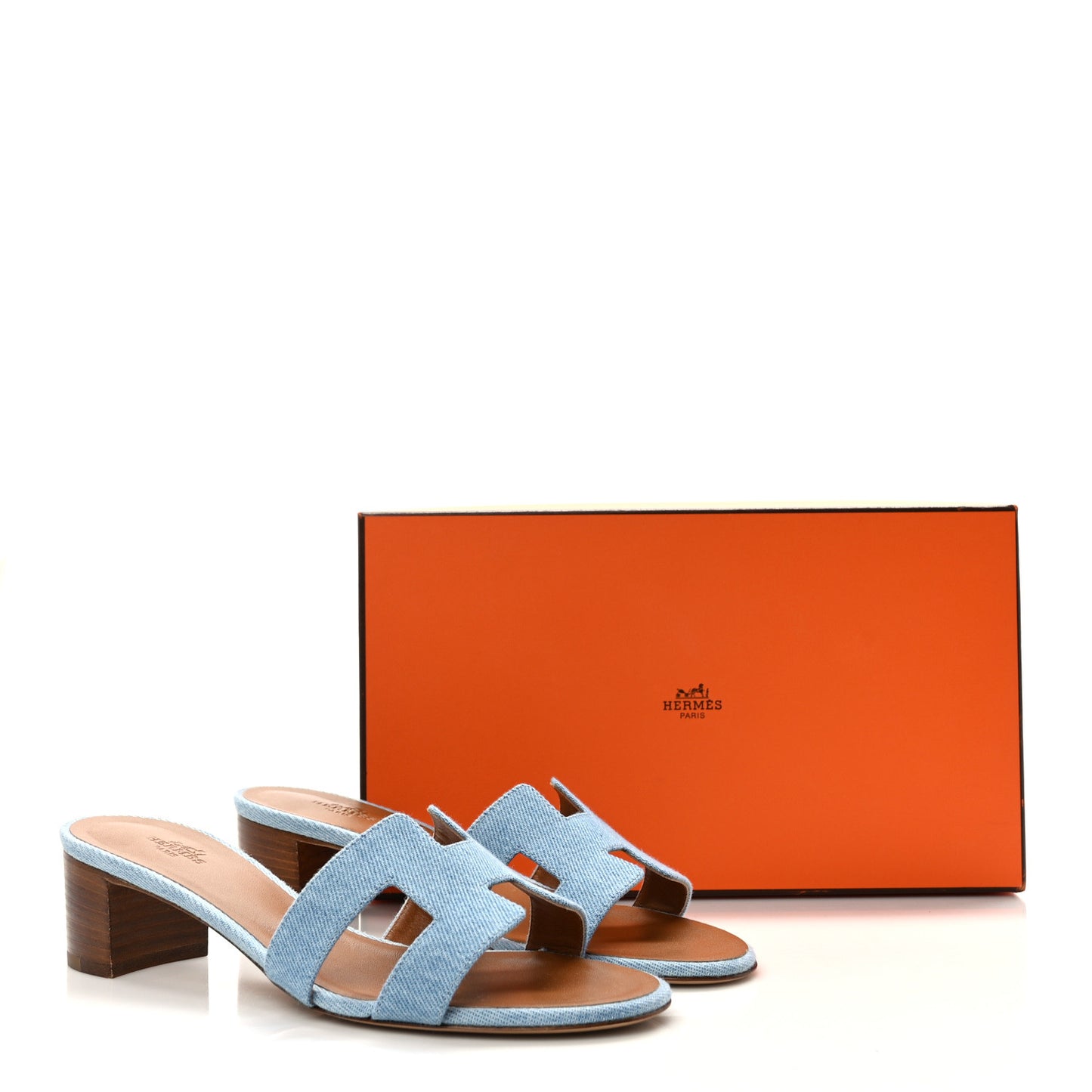 Denim Oasis Sandals 37.5 Bleu Clair