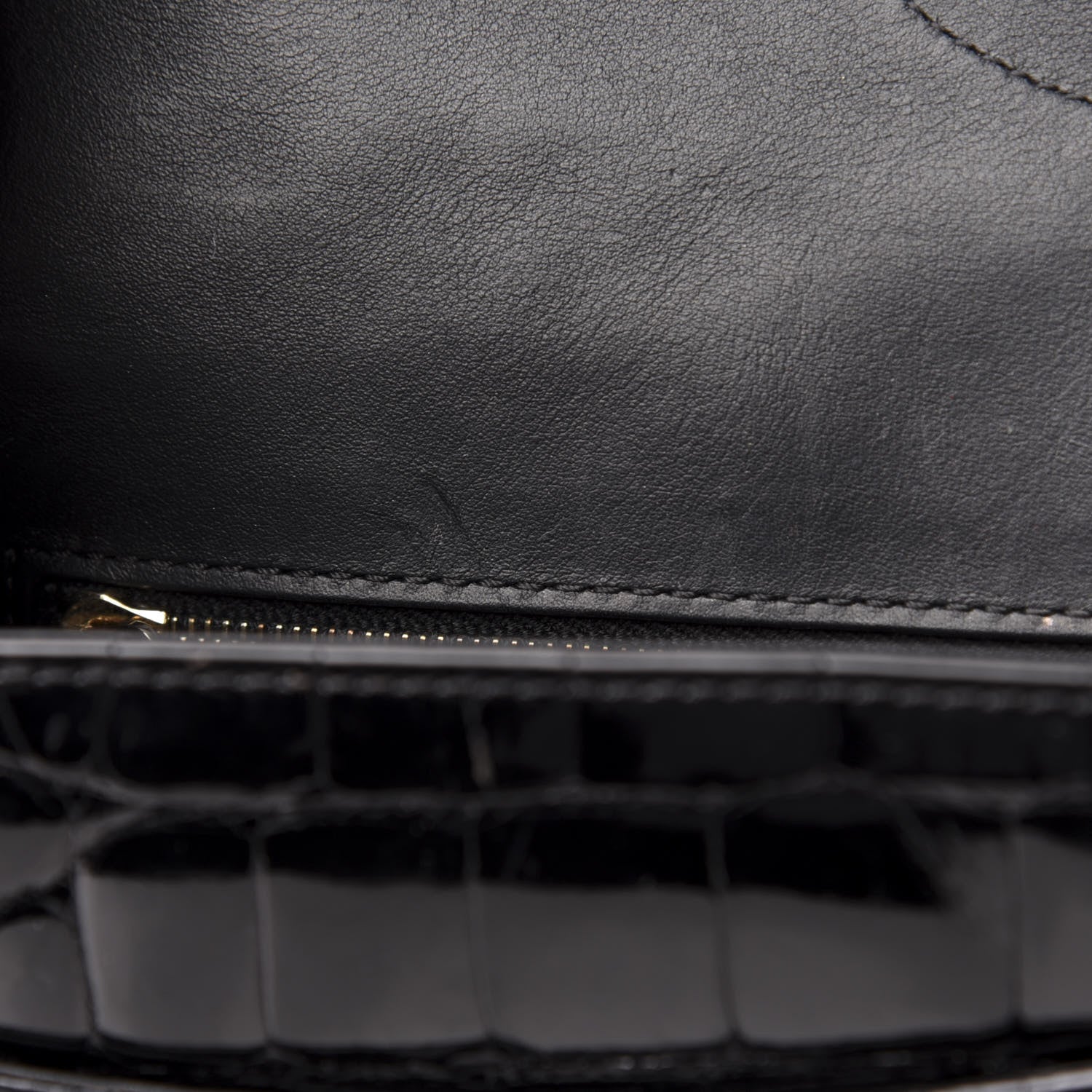 Chanel Alligator Jumbo Double Flap Black 14 of 15