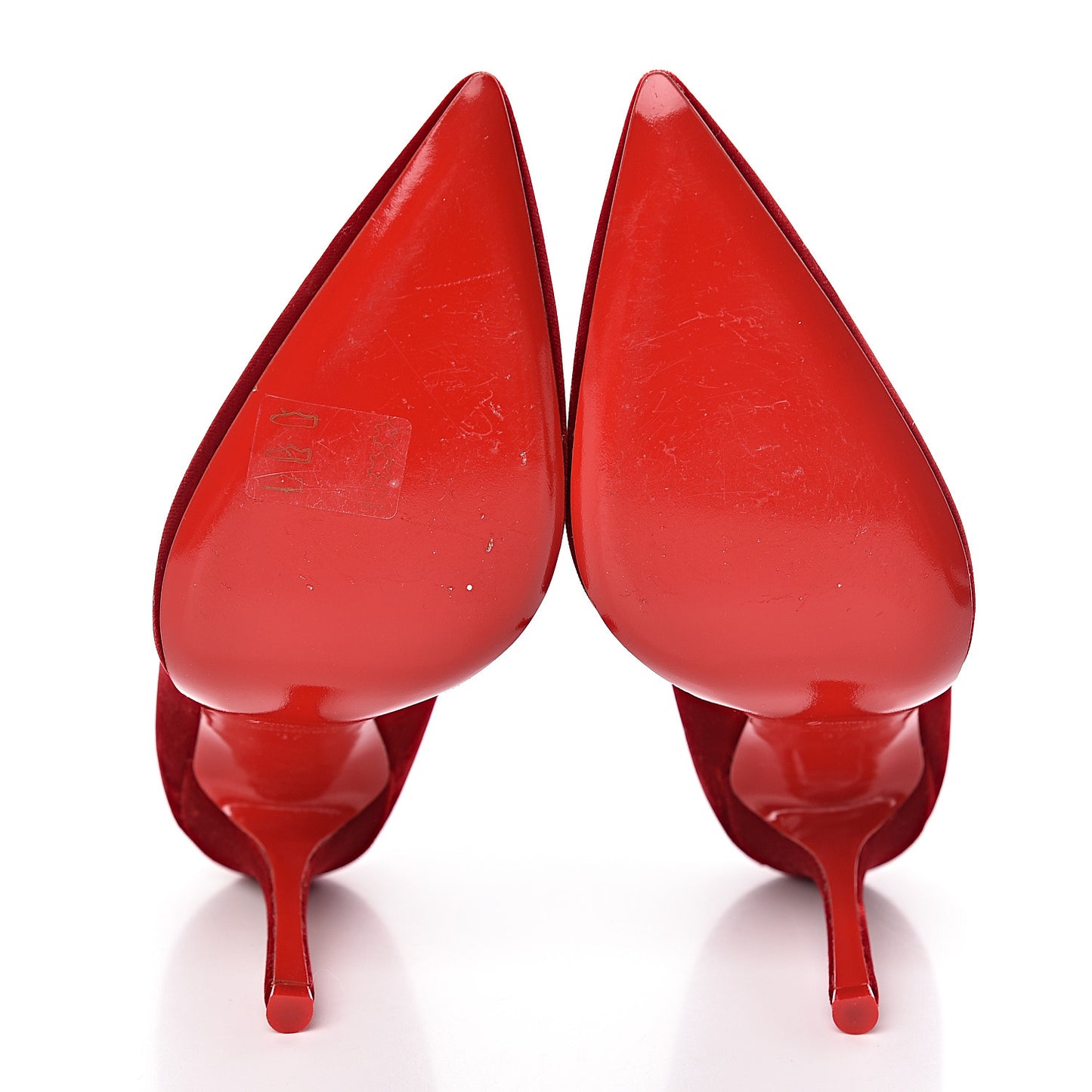 Velvet Decoltish 100 Pumps 37 Rosso