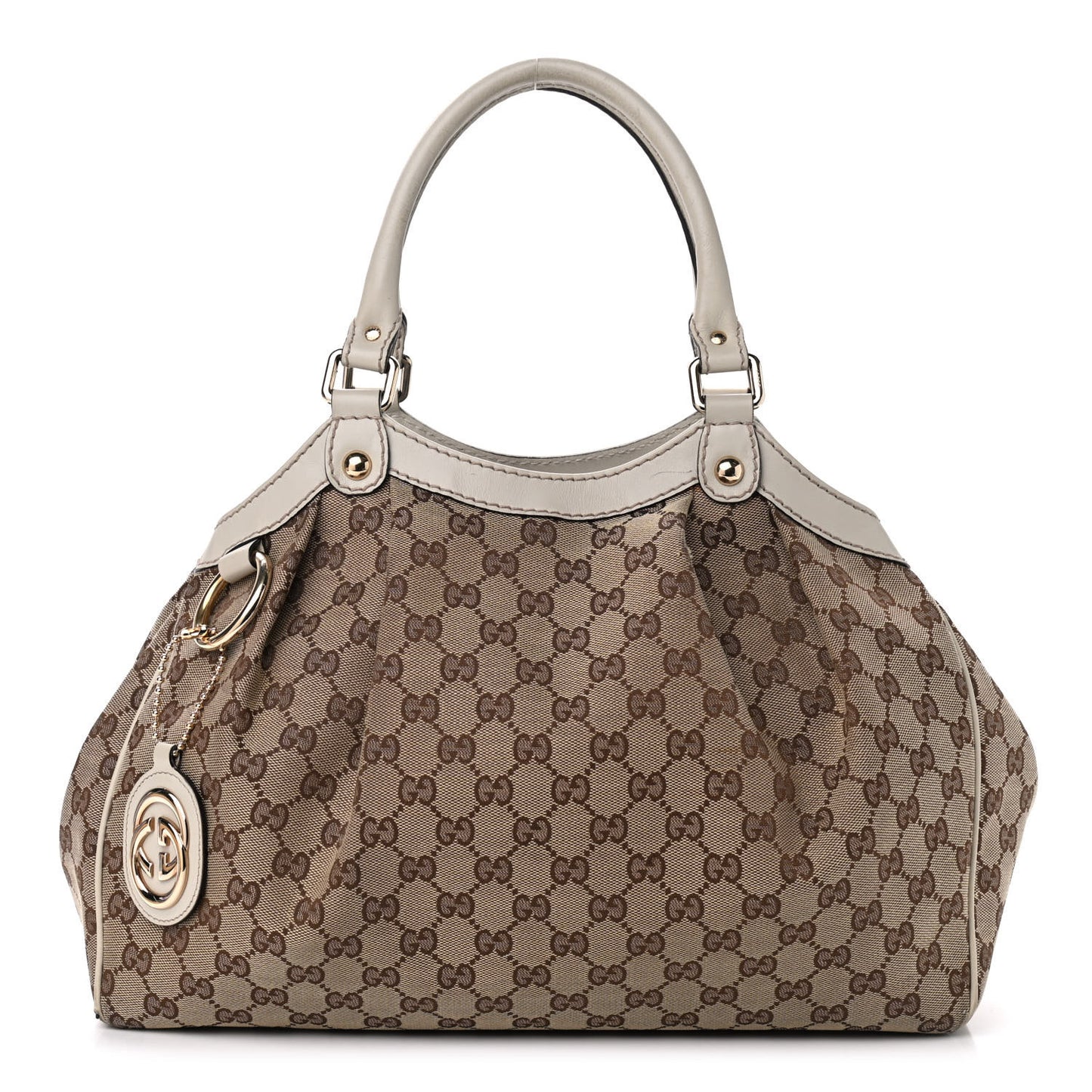 Monogram Medium Sukey Tote Off White
