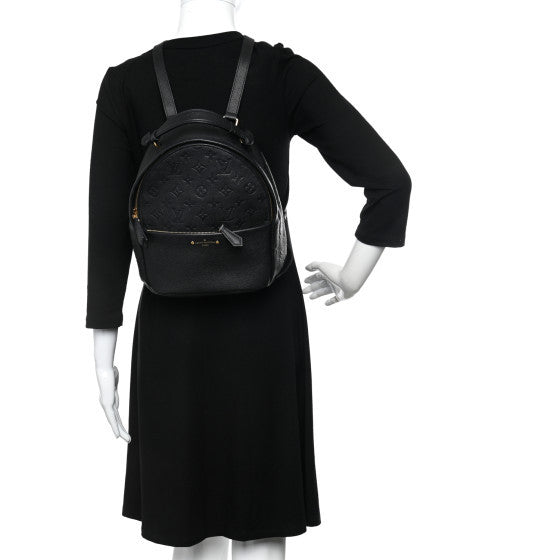 Louis Vuitton Empreinte Sorbonne Backpack Black 2 of 14