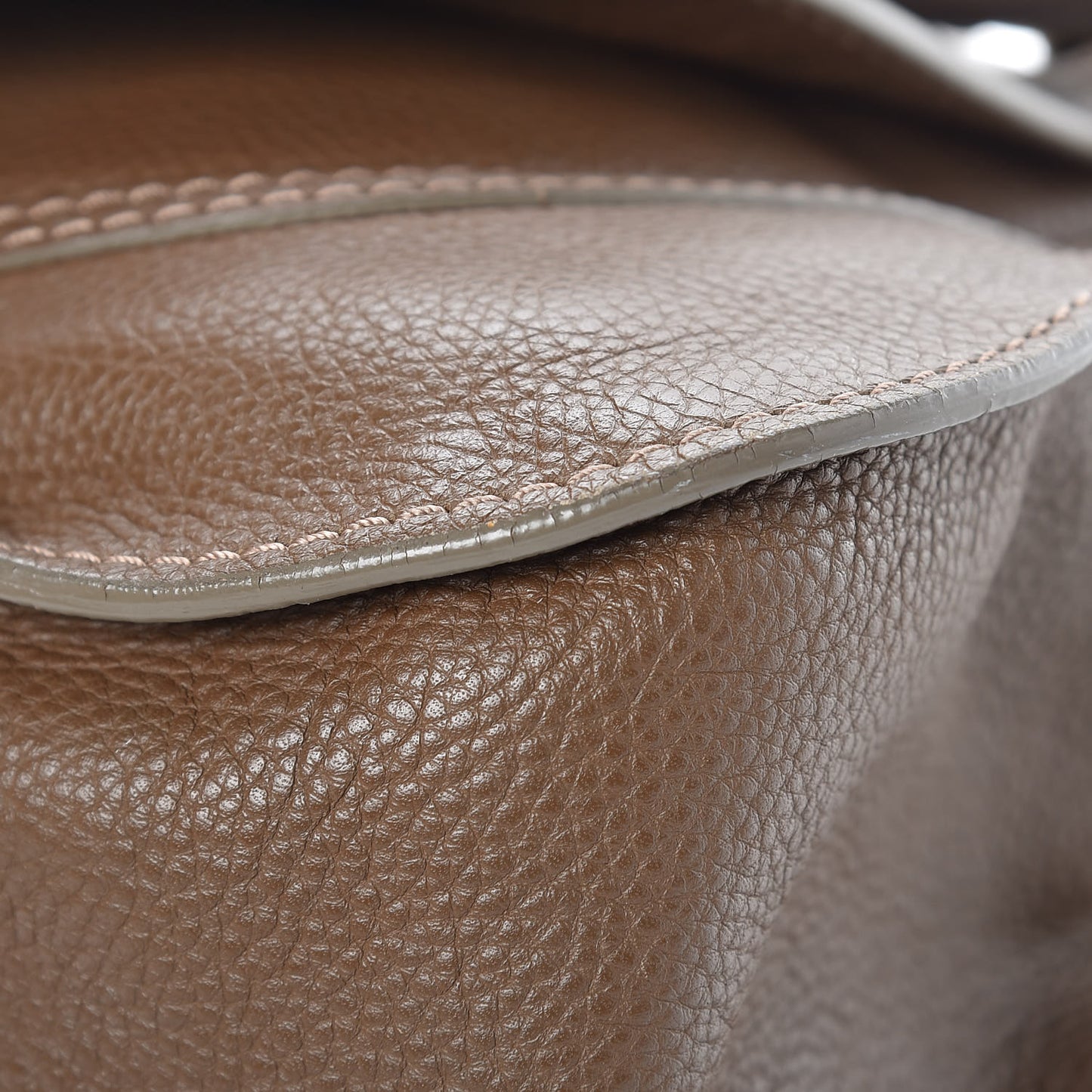 Calfskin Medium Marcie Satchel Seed