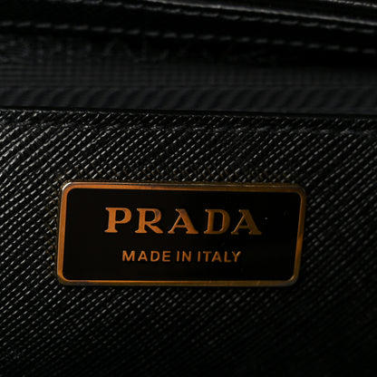 Prada Saffiano Lux Large Galleria Double Zip Tote Black 6 of 11
