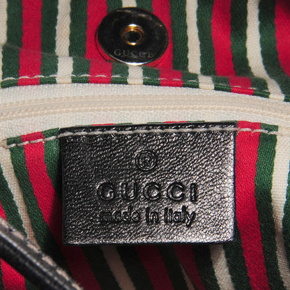 Gucci Leather Medium New Britt Hobo Black 5 of 9
