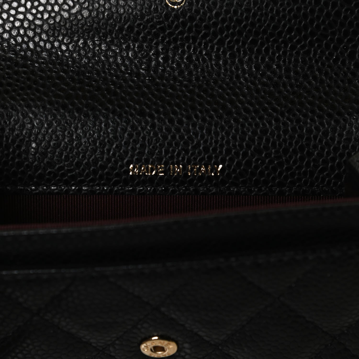 Chanel Caviar Quilted Flap Card Holder Black 7 of 10