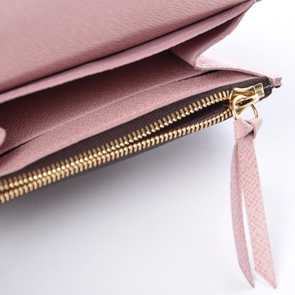 Louis Vuitton Damier Ebene Rosalie Coin Purse Rose Ballerine 9 of 11