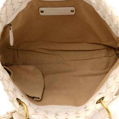 Bottega Veneta Nappa Intrecciato Small Capri Tote White 6 of 15