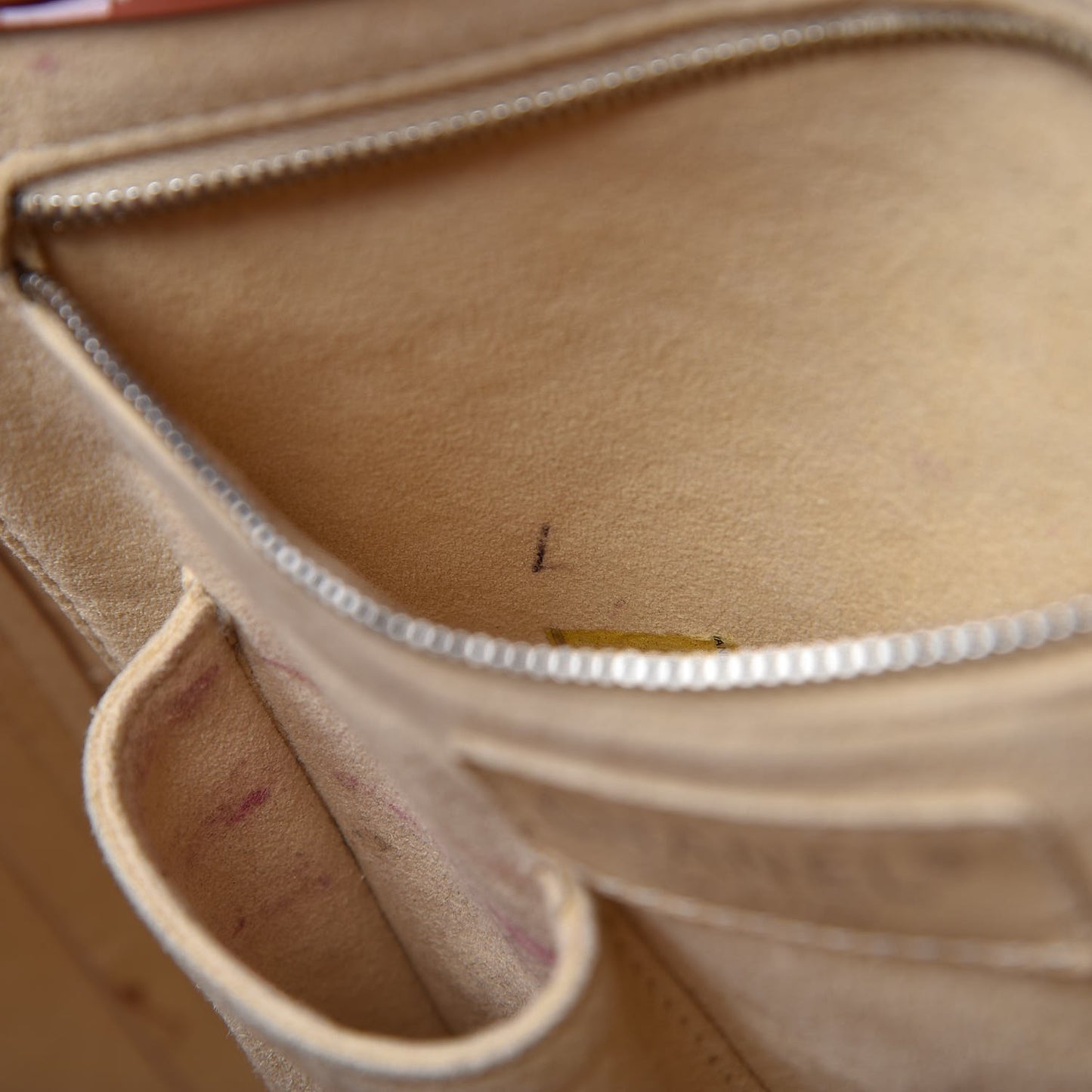 Patent Perforated CC No 5 Tote Coral