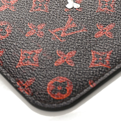 Louis Vuitton Catogram Neverfull MM GM Pochette Marron 8 of 8