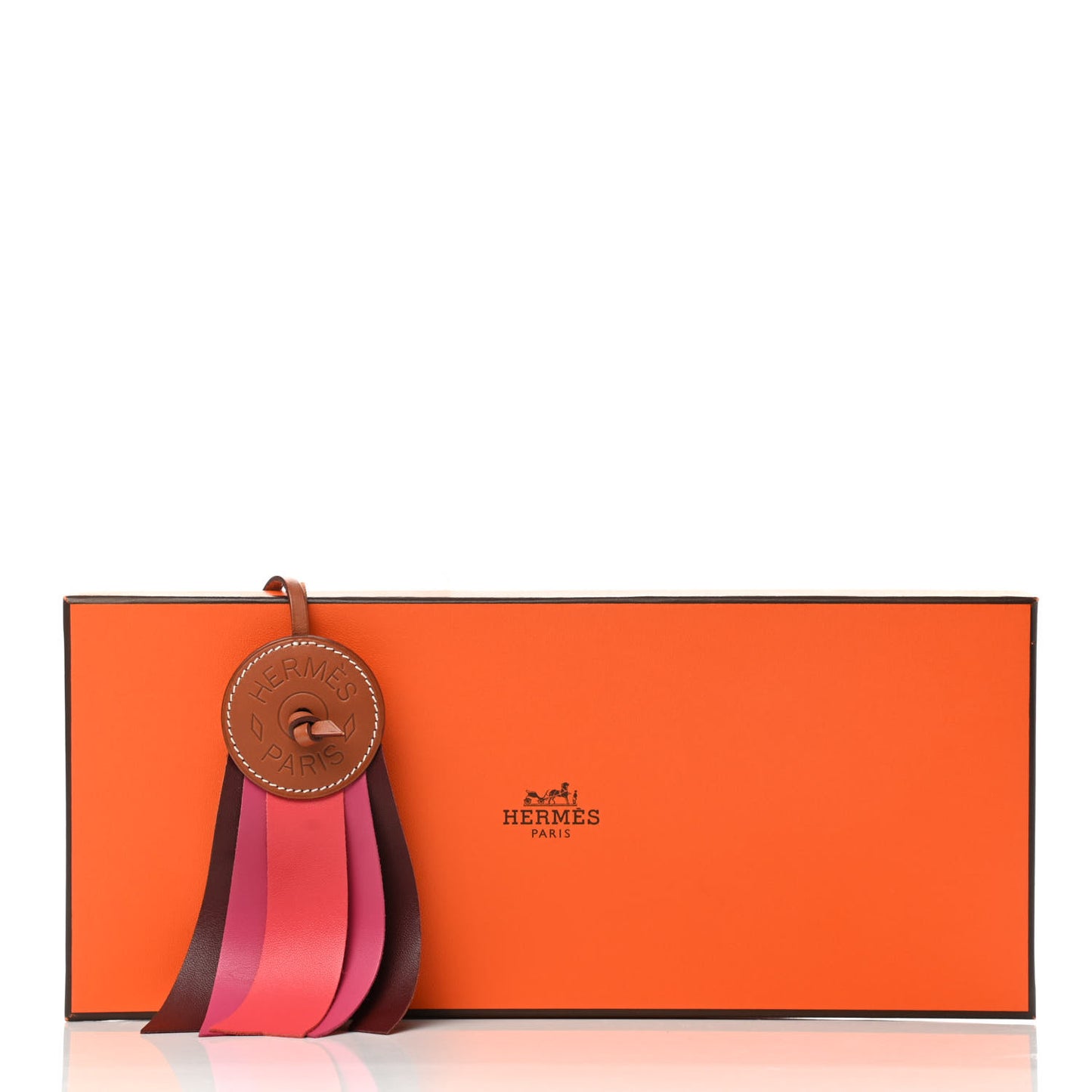 Vache Hunter Milo Lambskin Paddock Flot Bag Charm Rose Shocking Rouge H Rose Jaipur