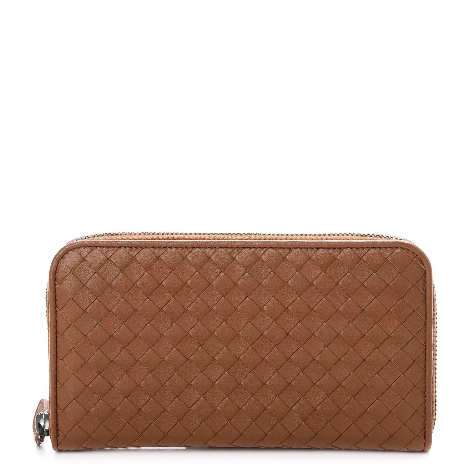 Bottega Veneta Nappa Intrecciato Zip Around Wallet Toscana 1 of 10