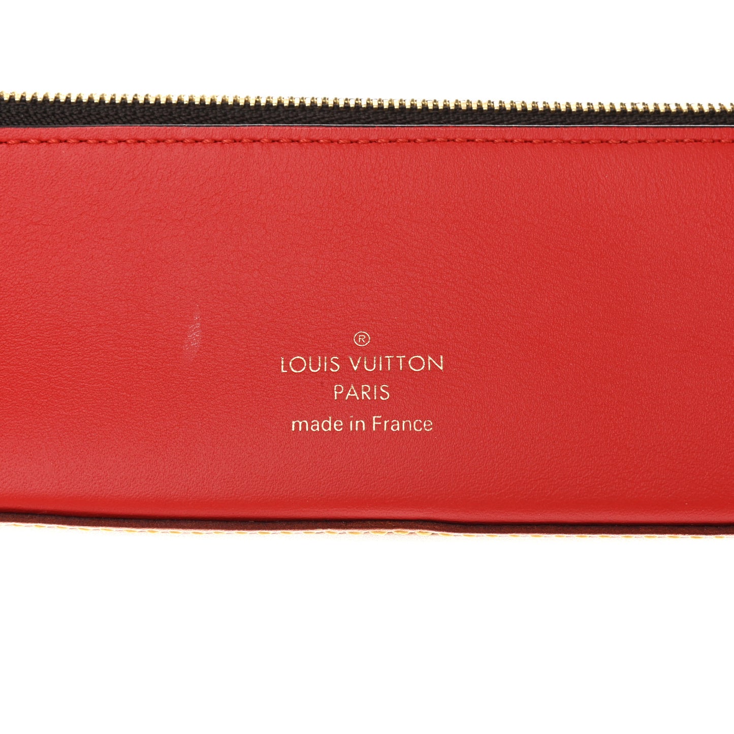 Monogram 2020 Christmas Animation Elizabeth Pencil Pouch Coquelicot