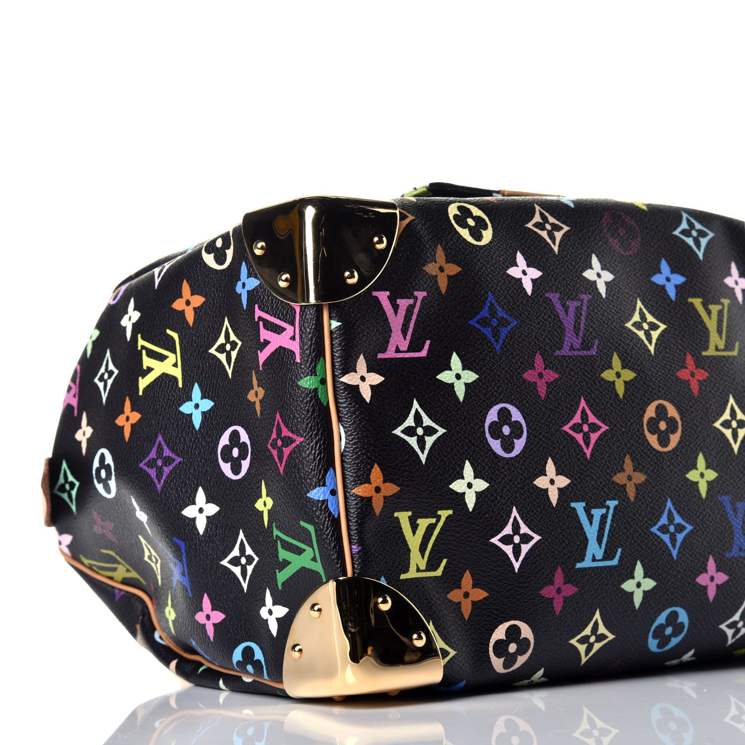 Louis Vuitton Monogram Multicolor Speedy 30 Black 7 of 8