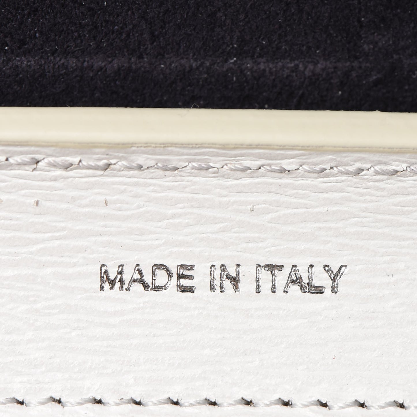 Liege Calfskin Small Trapeze White