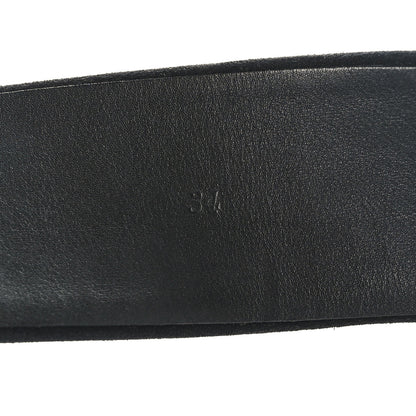 Chanel Suede CC Belt 85 34 Black 7 of 8