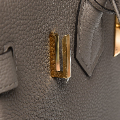 Hermes Togo Birkin 30 Gris Asphalte 24 of 35