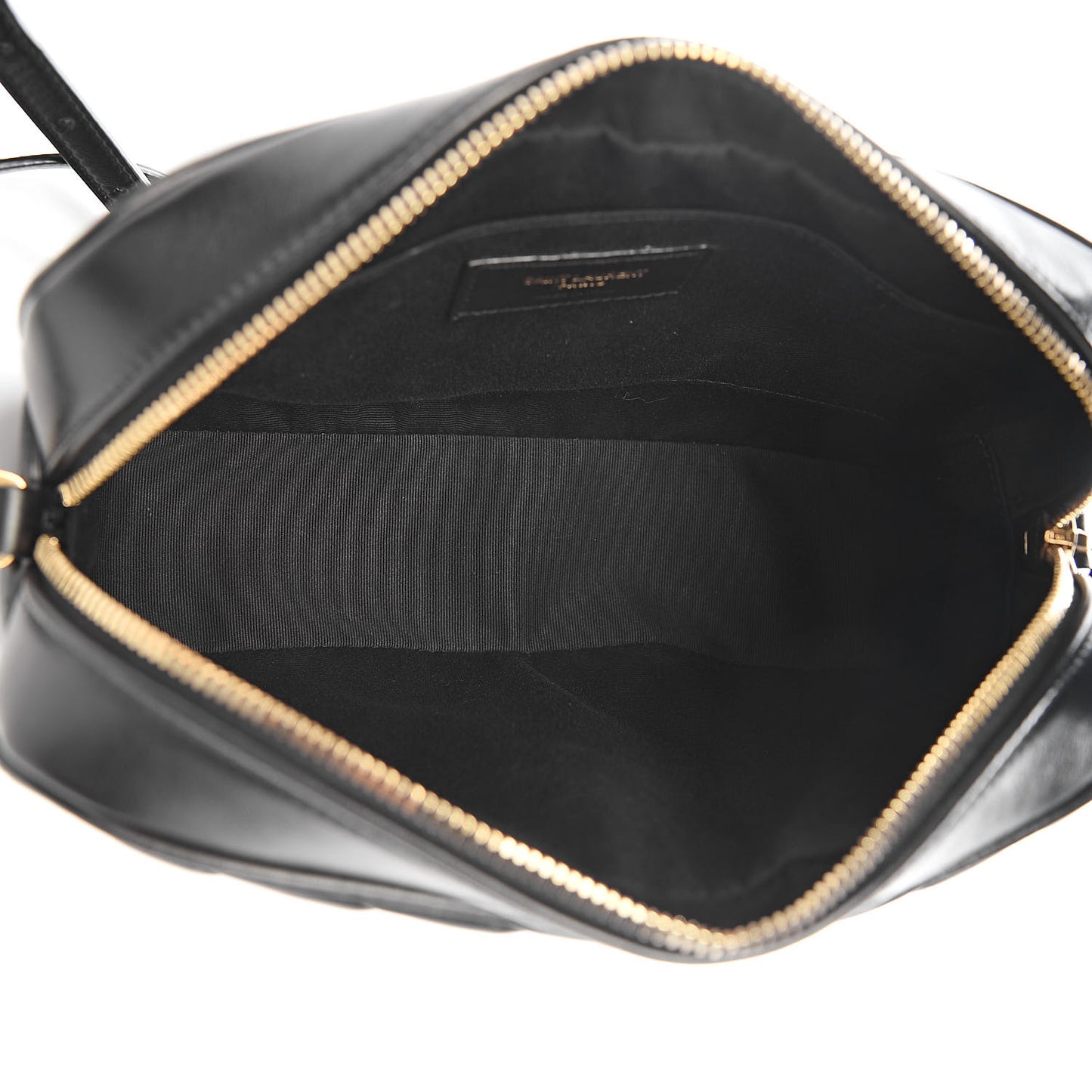 Calfskin Matelasse Monogram Lou Camera Bag Black