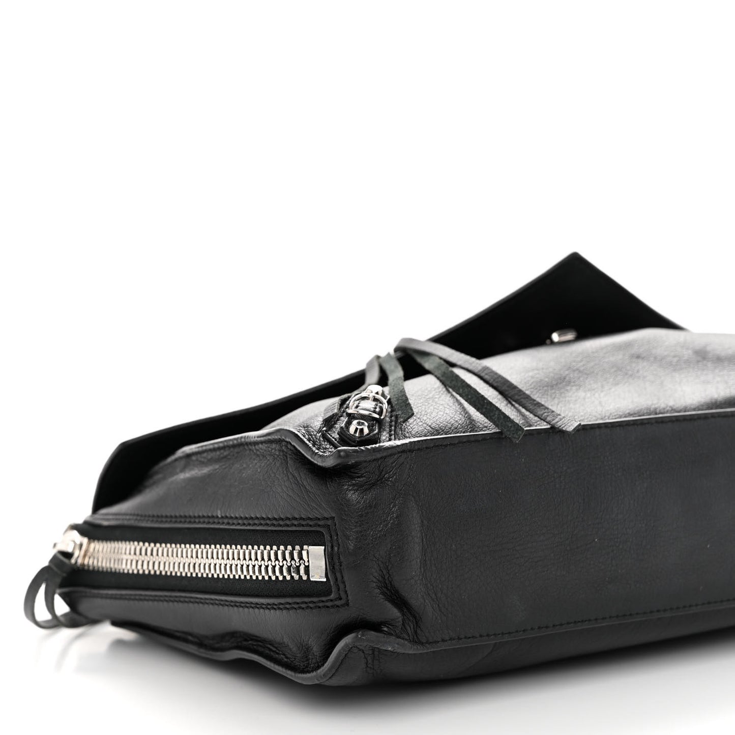 Calfskin Papier Sight Clutch Black