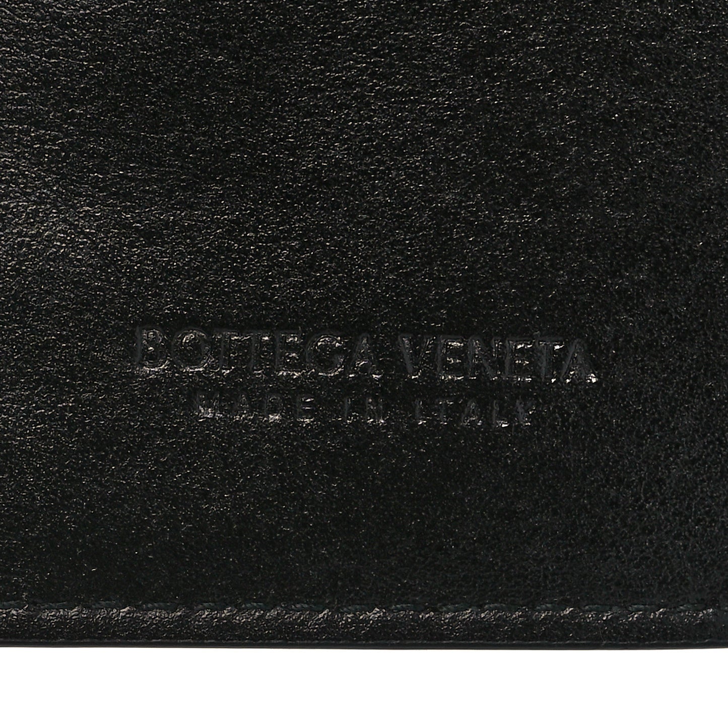 Nappa Intrecciato Bifold Zip Wallet Black