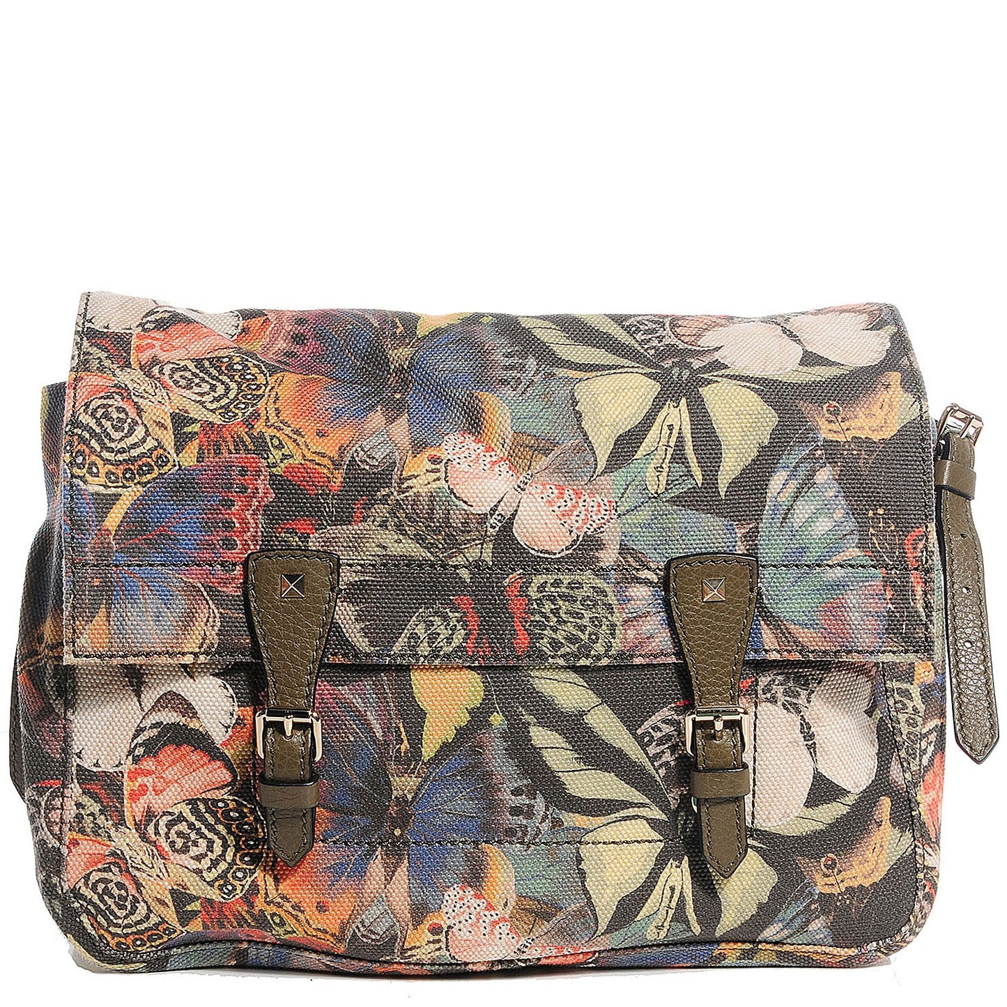Canvas Camubutterfly Rockstud Messenger