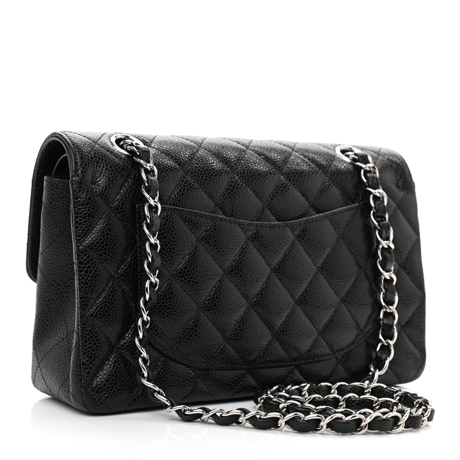 Chanel Caviar Quilted Small Double Flap Black 3 of 10