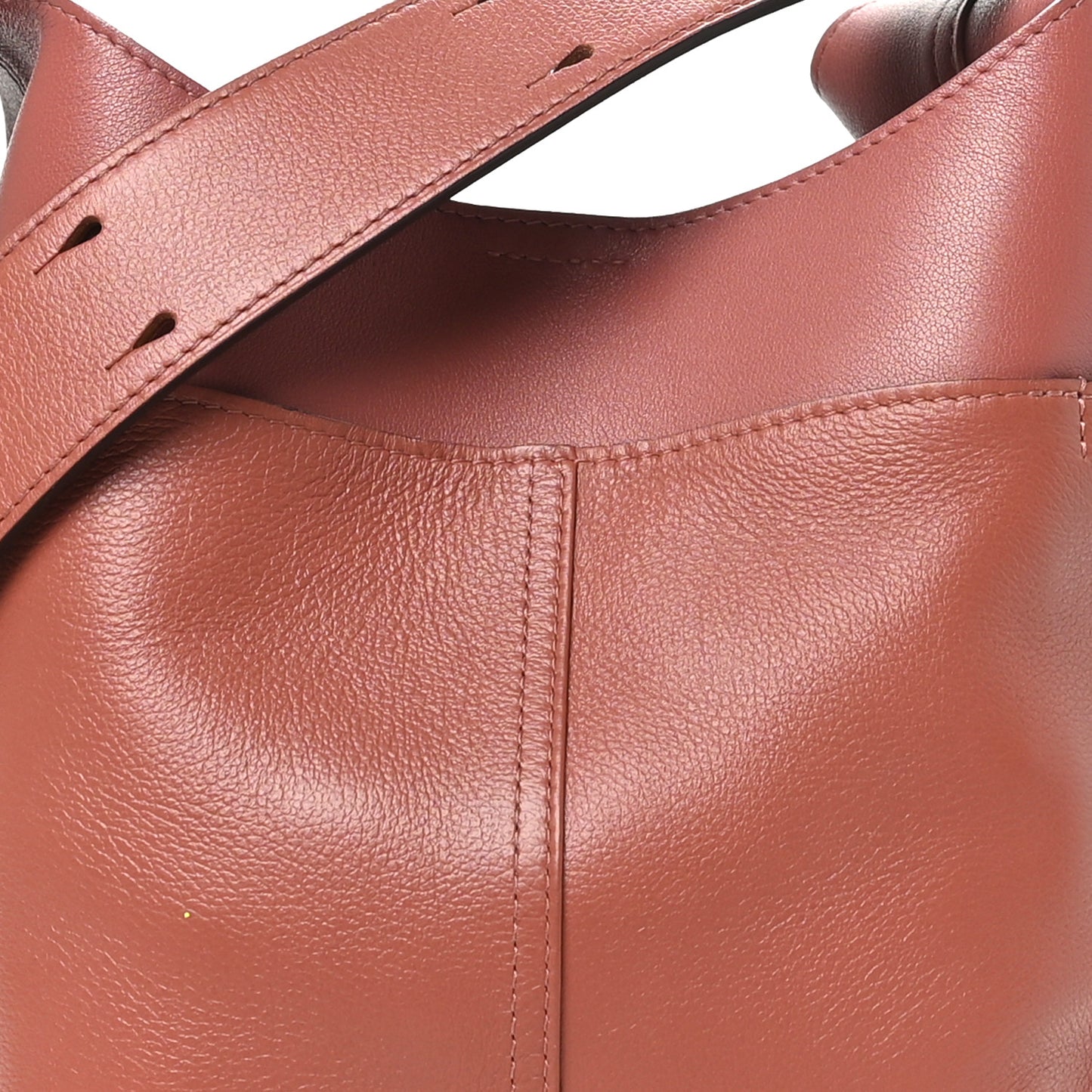 Grained Calfskin Mini So Cool Satchel Pink