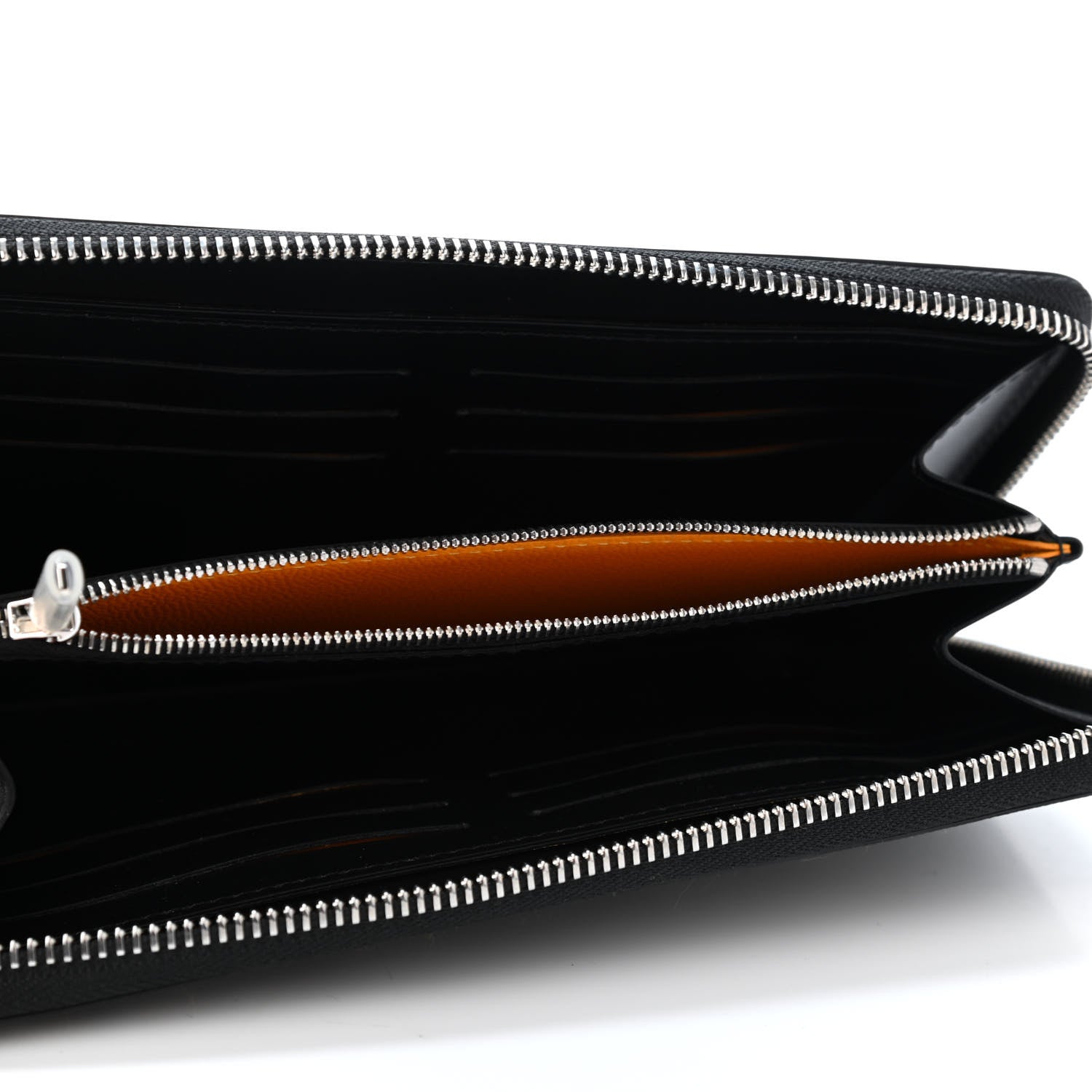 Goyard Goyardine Matignon Zip Around GM Wallet Black 4 of 4