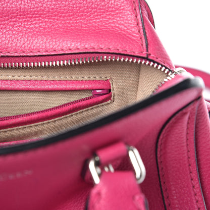 Alexander McQueen Grainy Calfskin Mini Padlock Zip Satchel Pink 14 of 23