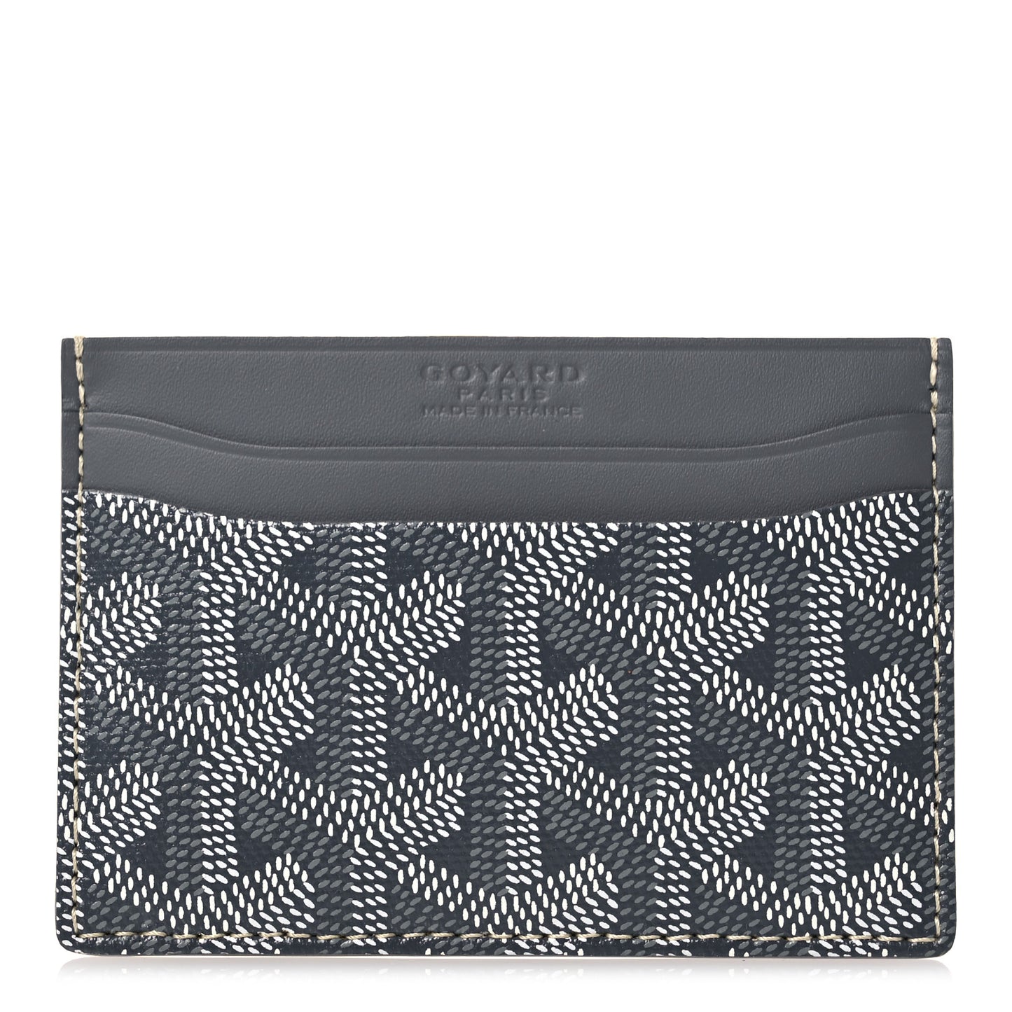 Goyardine Saint Sulpice Card Holder Grey