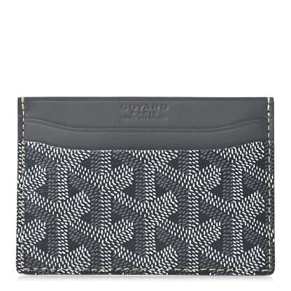 Goyard Goyardine Saint Sulpice Card Holder Grey 1 of 8