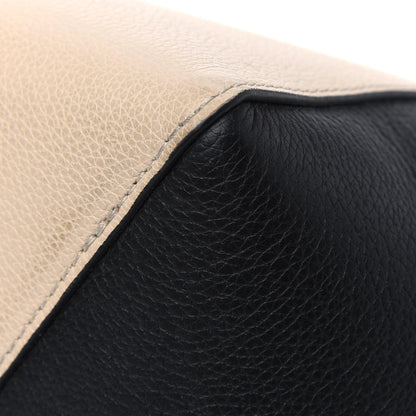 Louis Vuitton Calfskin Lockme Cabas Vanille Black 10 of 11