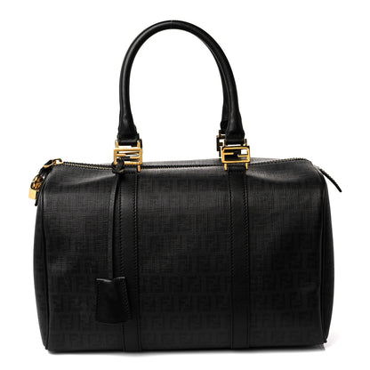 Fendi Zucchino Spalmati Vitello Forever Boston Black 1 of 8