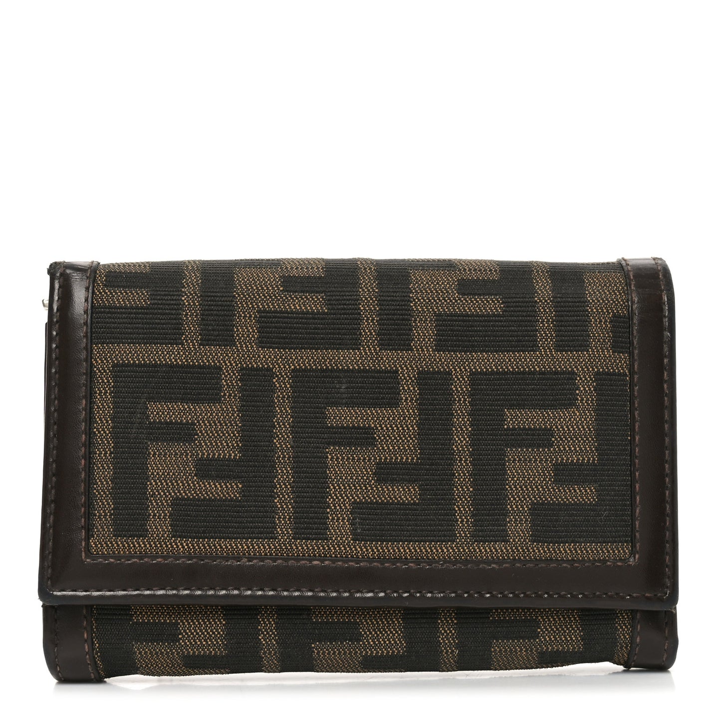 Zucca Compact Wallet Tobacco