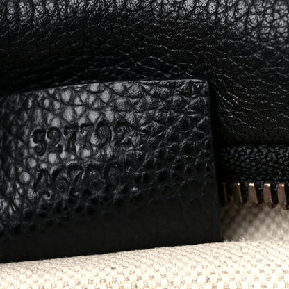 Gucci Grained Calfskin Small Logo Belt Bag Black 7 of 9