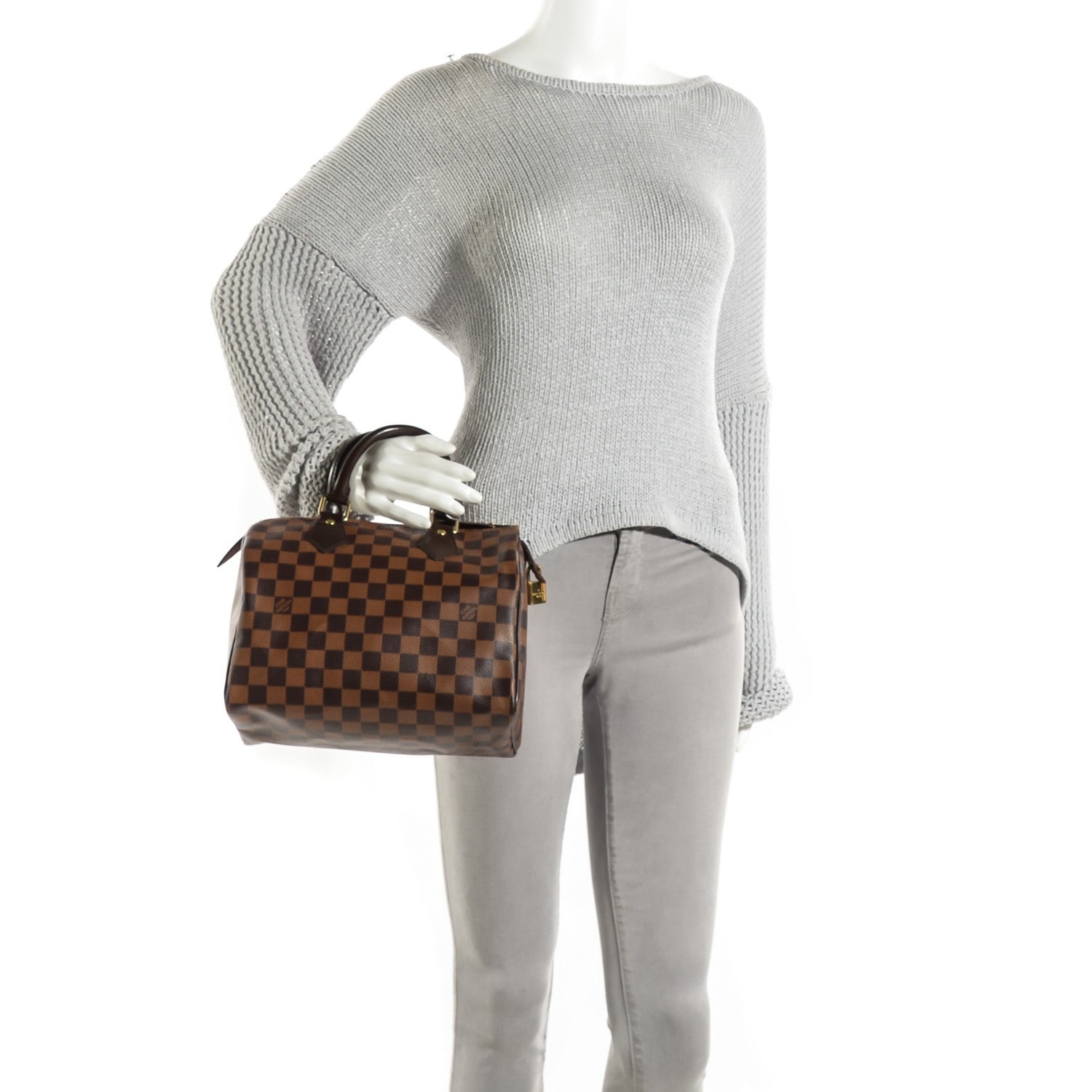 Louis Vuitton Damier Ebene Speedy 25 2 of 8
