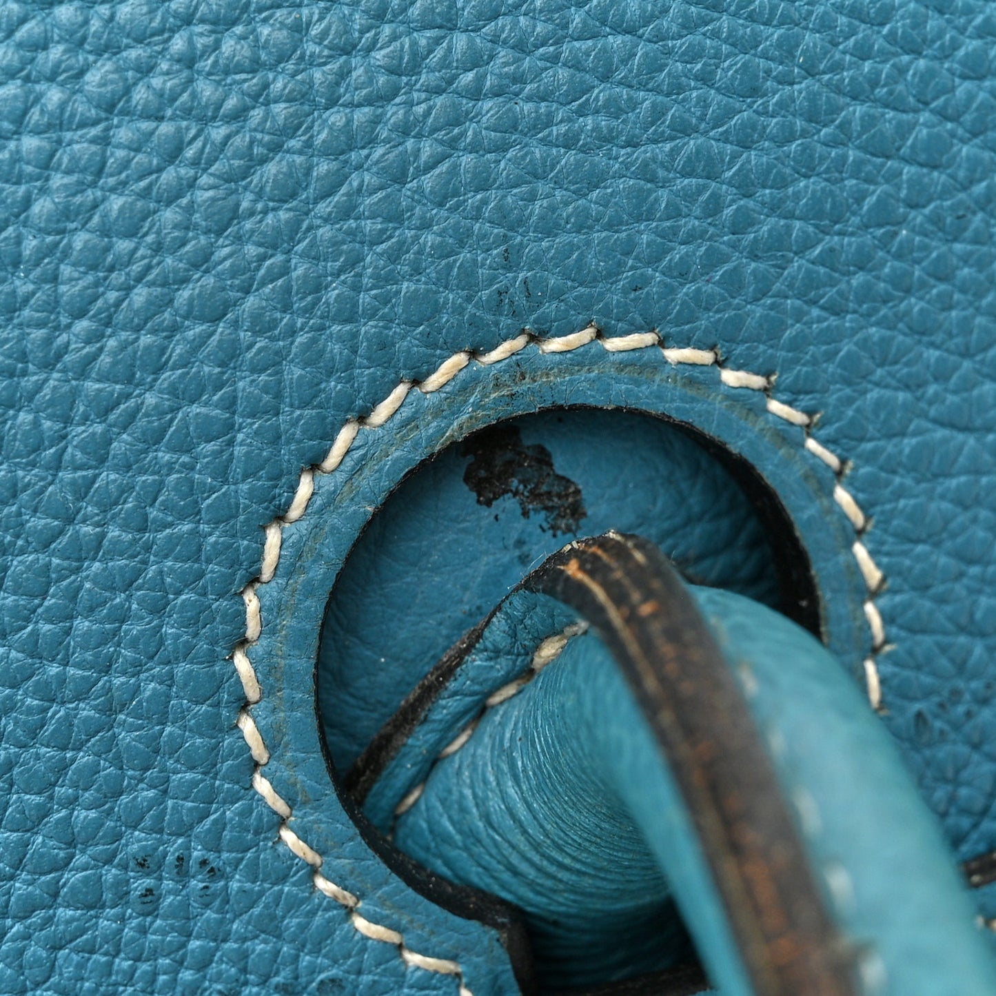 Taurillon Clemence BIRKIN 35 Blue Jean