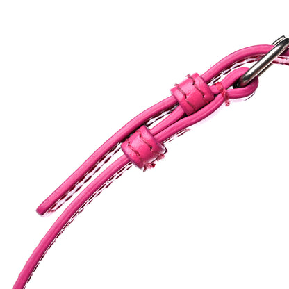 Balenciaga Shiny Box Calfskin Small Hourglass Top Handle Bag Acid Fuchsia 14 of 15