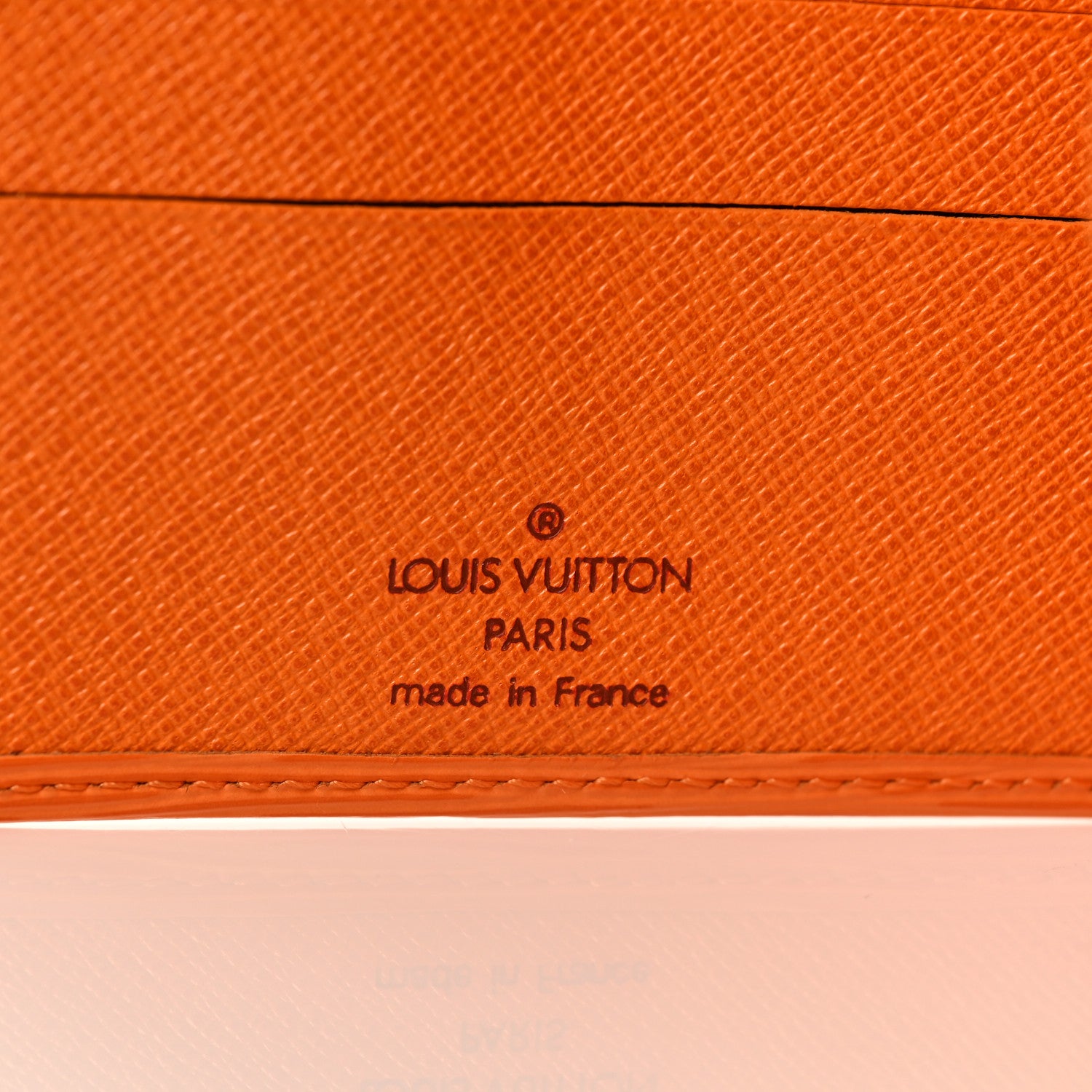 Louis Vuitton Epi Porte-Billets Compact Wallet Mandarin 6 of 9