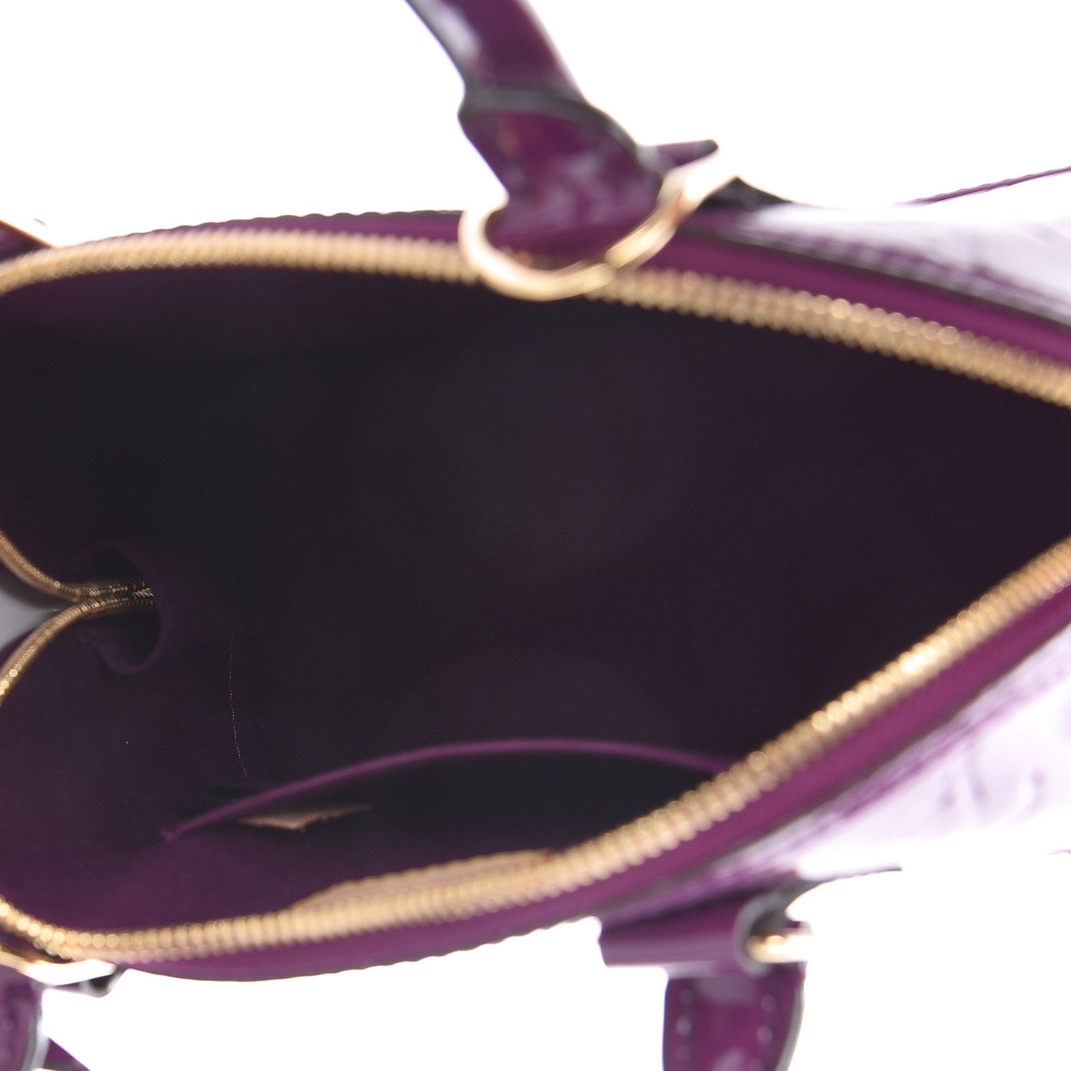 Louis Vuitton Vernis Alma BB Amethyste 5 of 14