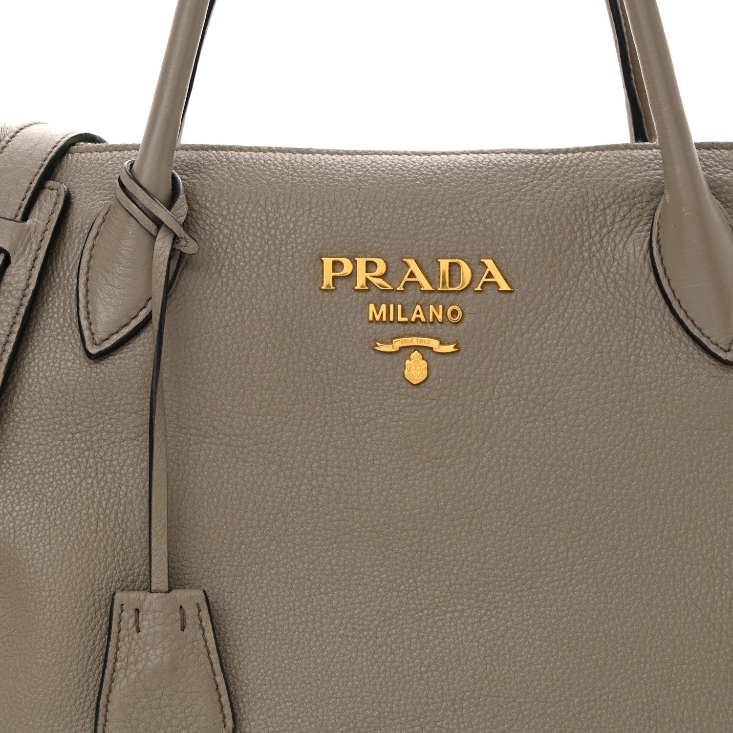 Prada Vitello Daino Shopping Tote Argilla 8 of 14