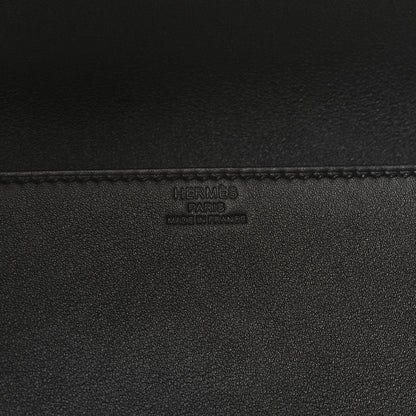 Hermes Swift Shadow Clutch 29 Black 6 of 12