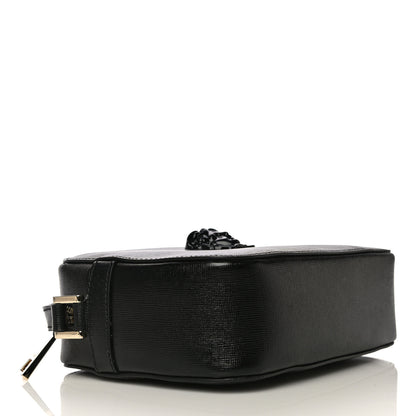 Versace Grained Calfskin Palazzo Camera Bag Black 3 of 10