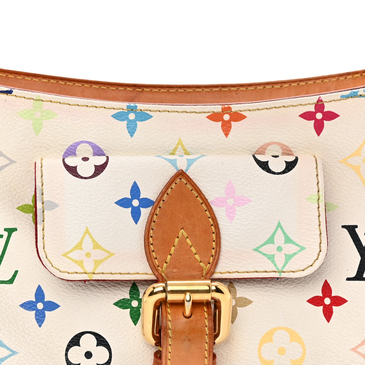 Louis Vuitton Monogram Multicolor Eliza White White 7 of 12