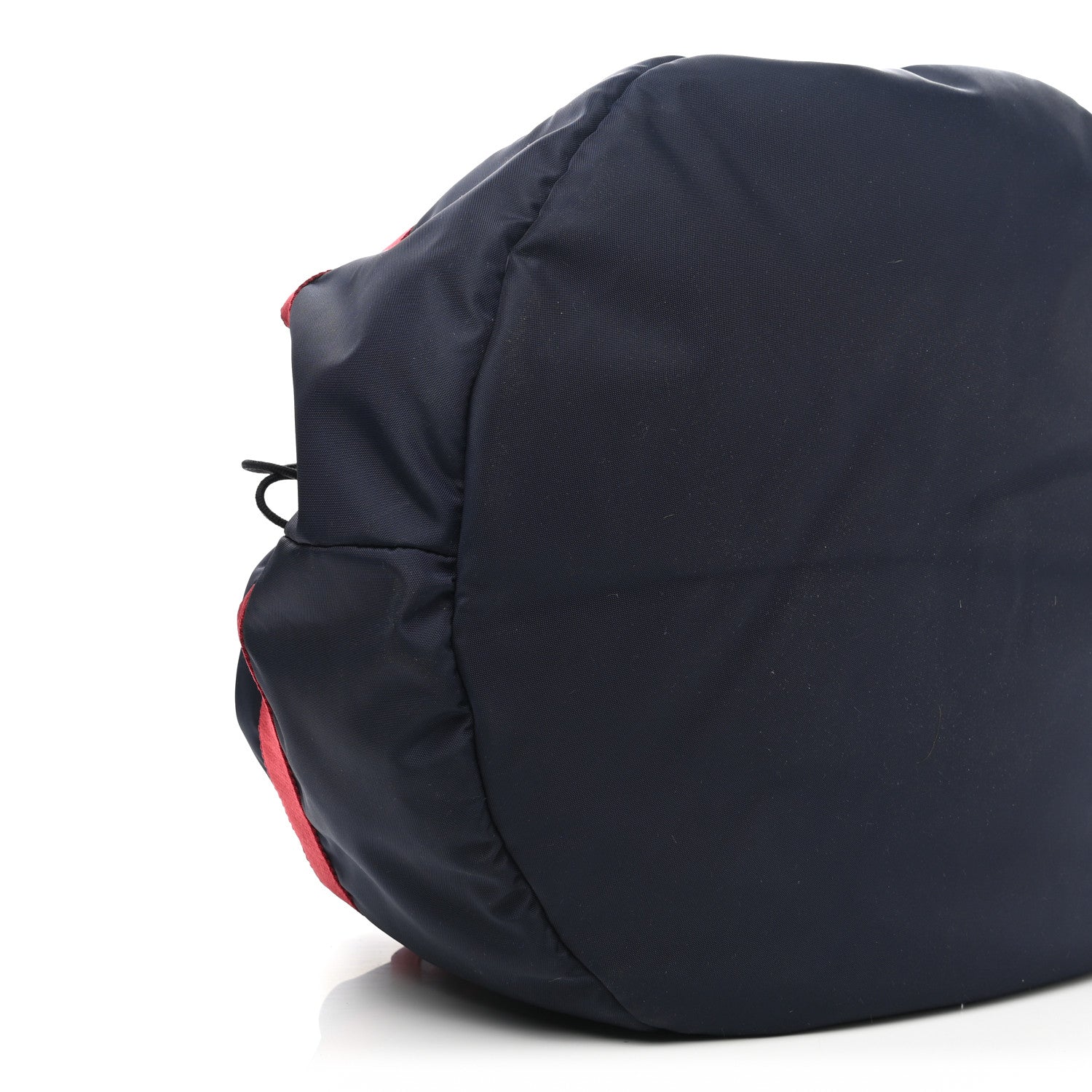 Balenciaga Textured Sport Nylon Logo Embroidered S Wheel Gym Bag Bleu Navy Rouge 8 of 9