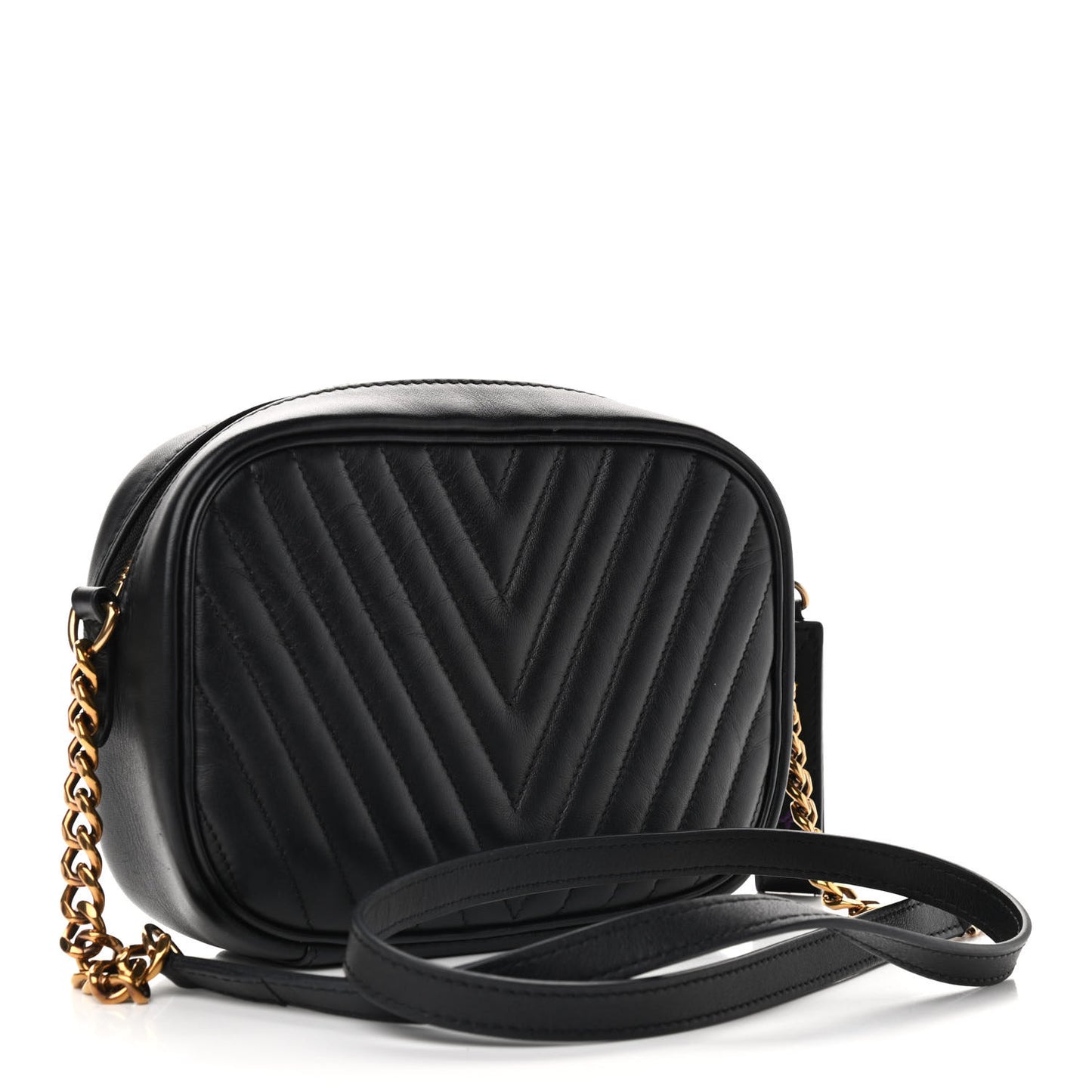 Calfskin New Wave Camera Bag Black