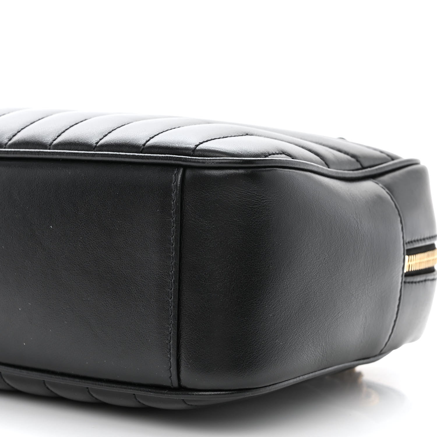 Saint Laurent Calfskin Matelasse Joan Camera Bag Black 10 of 10
